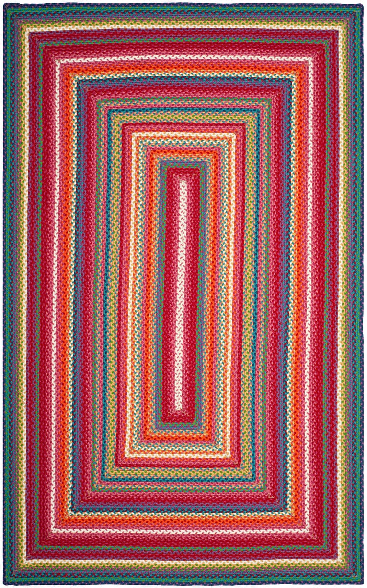 Safavieh Braided Brd316A Multi Area Rug