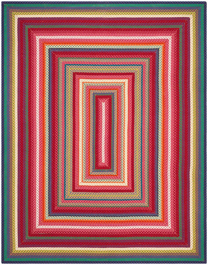 Safavieh Braided Brd316A Multi Area Rug