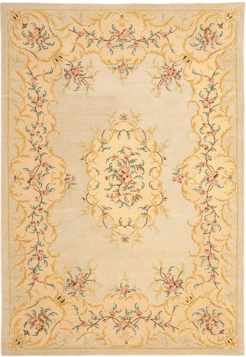 Safavieh Bergama Brg166B Light Green / Beige Area Rug