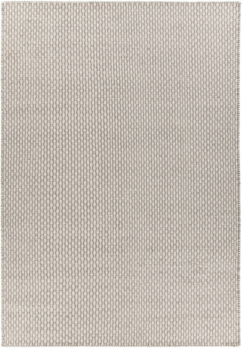 Chandra Bristol Bri35809 Grey / White Solid Color Area Rug