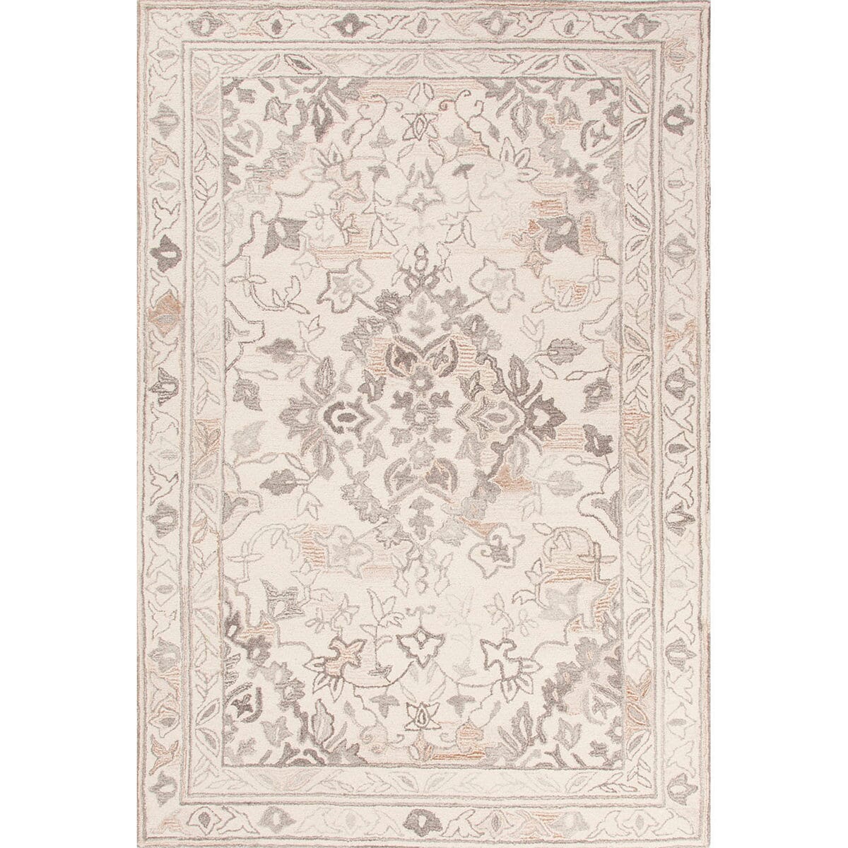 Jaipur Bristol By Rug Republic Arabia Bri25 Rutabaga / Aluminum Area Rug