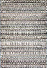 Dynamic Brighton 8160 Blue Striped Area Rug