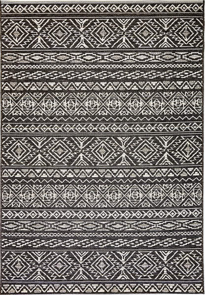 Dynamic Brighton 8359 Grey Moroccan Area Rug