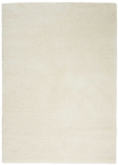 Nourison Malibu Shag Msg01 Ivory Shag Area Rug