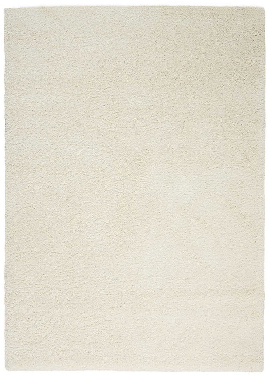 Nourison Malibu Shag Msg01 Ivory Shag Area Rug