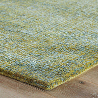 Jaipur Britta Plus Brp03 Dark Lime / Caribbean Sea Vintage / Distressed Area Rug