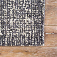 Jaipur Britta Plus Britta Plus Brp05 Ombre Blue / Silver Gray Shag Area Rug