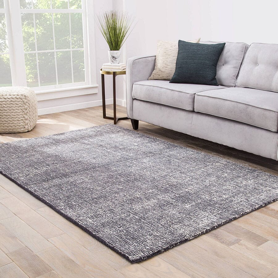 Jaipur Britta Plus Britta Plus Brp05 Ombre Blue / Silver Gray Shag Area Rug