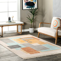 Nuloom Elvie Modern Nel3423A Blue Area Rug