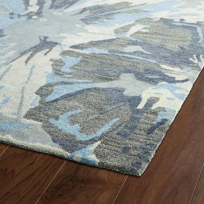 Kaleen Brushstrokes Brs06 Grey (75) Floral / Country Area Rug