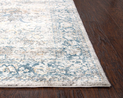 Rizzy Bristol Brs105 Beige / Blue Area Rug