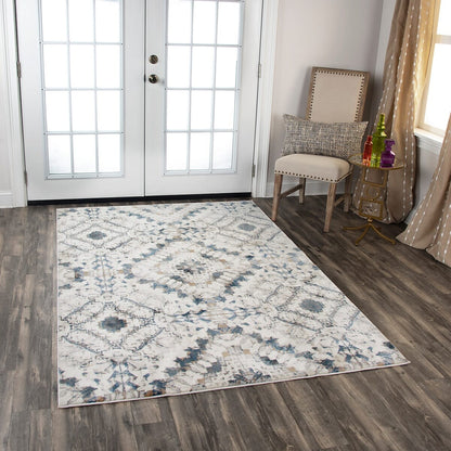 Rizzy Bristol Brs108 Beige / Gray Area Rug