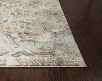 Rizzy Bristol Brs112 Beige / Copper Vintage / Distressed Area Rug