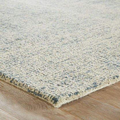 Jaipur Britta Oland Brt03 White Ice / Blue Print Area Rug