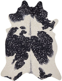 Loloi Bryce Bz-01 Black / Silver Animal Prints /Images Area Rug