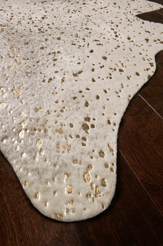 Loloi Bryce Bz-07 Pewter / Gold Animal Prints /Images Area Rug