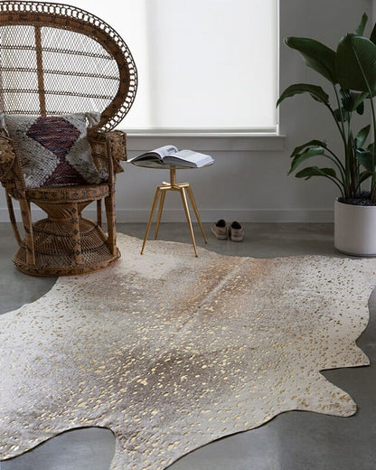 Loloi Bryce Bz-07 Pewter / Gold Animal Prints /Images Area Rug