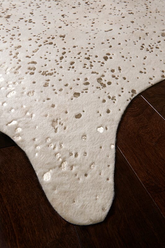 Loloi Bryce Bz-08 Ivory / Champagne Animal Prints /Images Area Rug