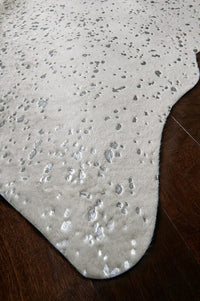 Loloi Bryce Bz-09 Stone / Silver Animal Prints /Images Area Rug