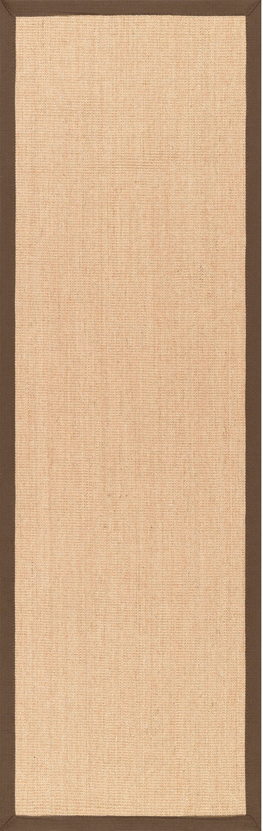 Nuloom Orsay Sisal Nor3630C Brown Area Rug