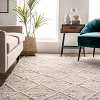 Nuloom Brooklyn Trellis Nbr2085A Beige Area Rug