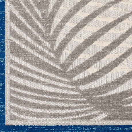 Surya Big Sur Bsr-2312 Dark Blue, Aqua, Taupe, Cream Rugs.
