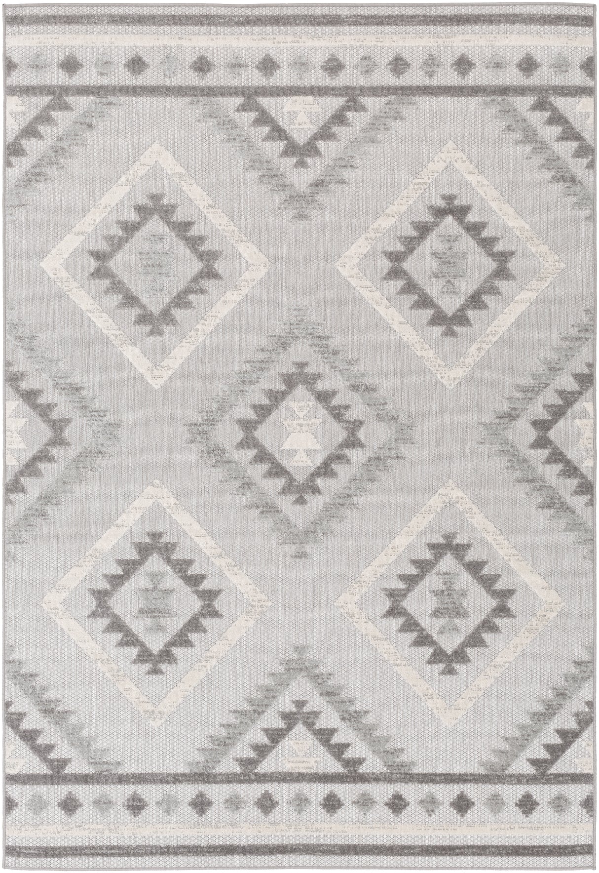 Surya Big Sur Bsr-2313 Light Gray, Taupe, Cream Rugs.