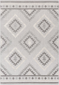 Surya Big Sur Bsr-2313 Light Gray, Taupe, Cream Area Rug