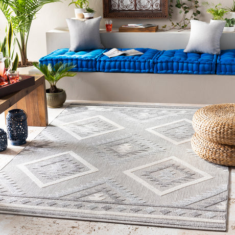 Surya Big Sur Bsr-2313 Light Gray, Taupe, Cream Rugs.