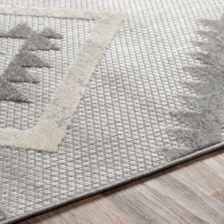 Surya Big Sur Bsr-2313 Light Gray, Taupe, Cream Rugs.