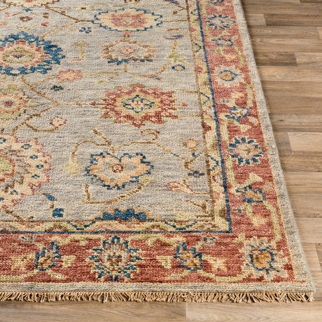 Surya Biscayne Bsy-2304 Bright Blue, Dark Green, Grass Green, Camel Rugs.