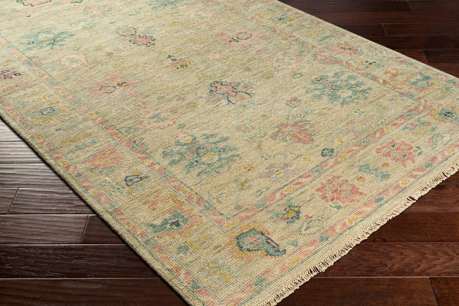 Surya Biscayne Bsy-2306 Rose, Camel, Khaki, Taupe Rugs.