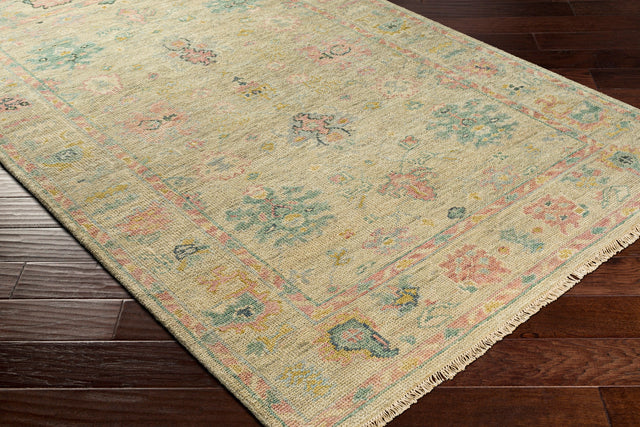 Surya Biscayne Bsy-2306 Rose, Camel, Khaki, Taupe Rugs.