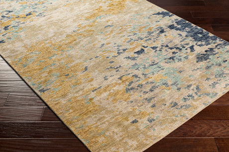 Surya Biscayne Bsy-2311 Tan, Mustard, Beige, Ivory Rugs.