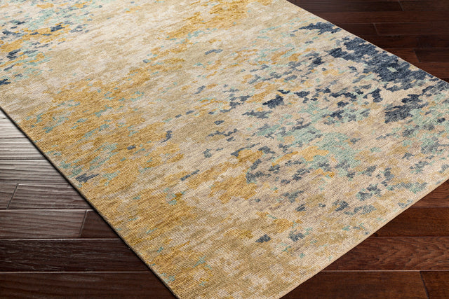Surya Biscayne Bsy-2311 Tan, Mustard, Beige, Ivory Rugs.