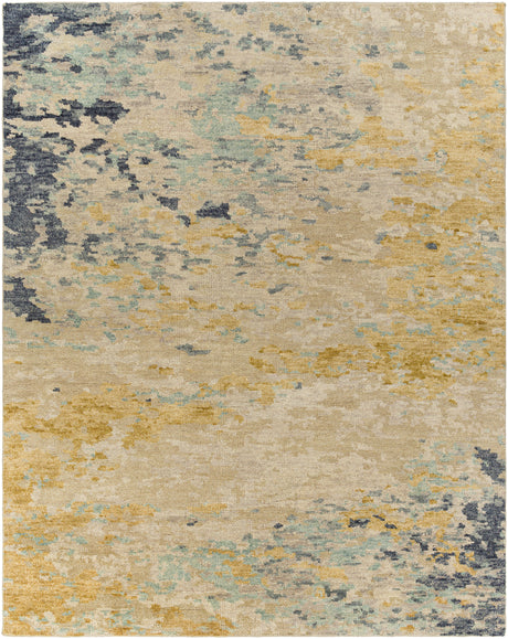 Surya Biscayne Bsy-2311 Tan, Mustard, Beige, Ivory Rugs.