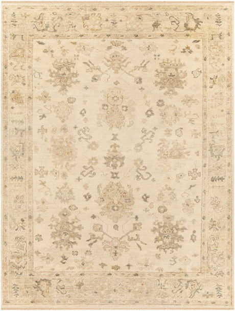 Surya Biscayne Bsy-2312 Beige, Khaki, Taupe, Mustard Rugs.