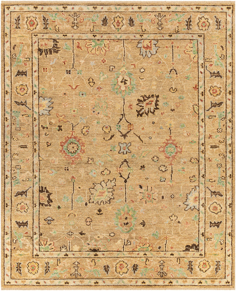 Surya Biscayne Bsy-2314 Khaki, Dark Brown, Butter, Rose Rugs.