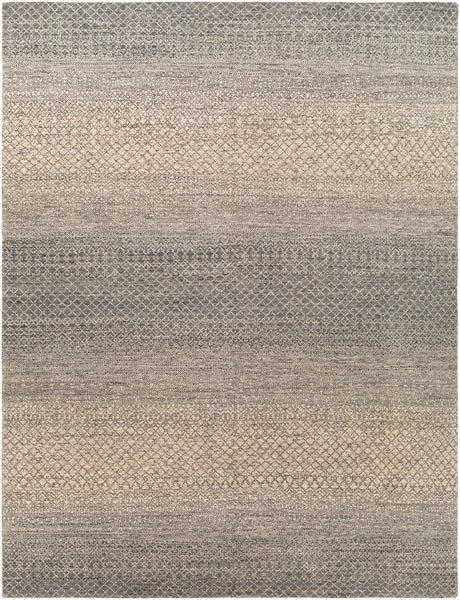 Surya Bethesda Btd-2300 Gray, Charcoal, Black, Oatmeal Rugs.