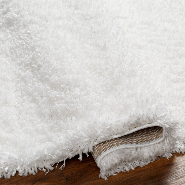 Surya Bogota Shag Btg-2300 White Rug.