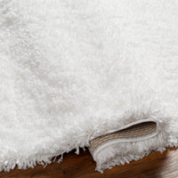 Surya Bogota Shag Btg-2300 White Area Rug