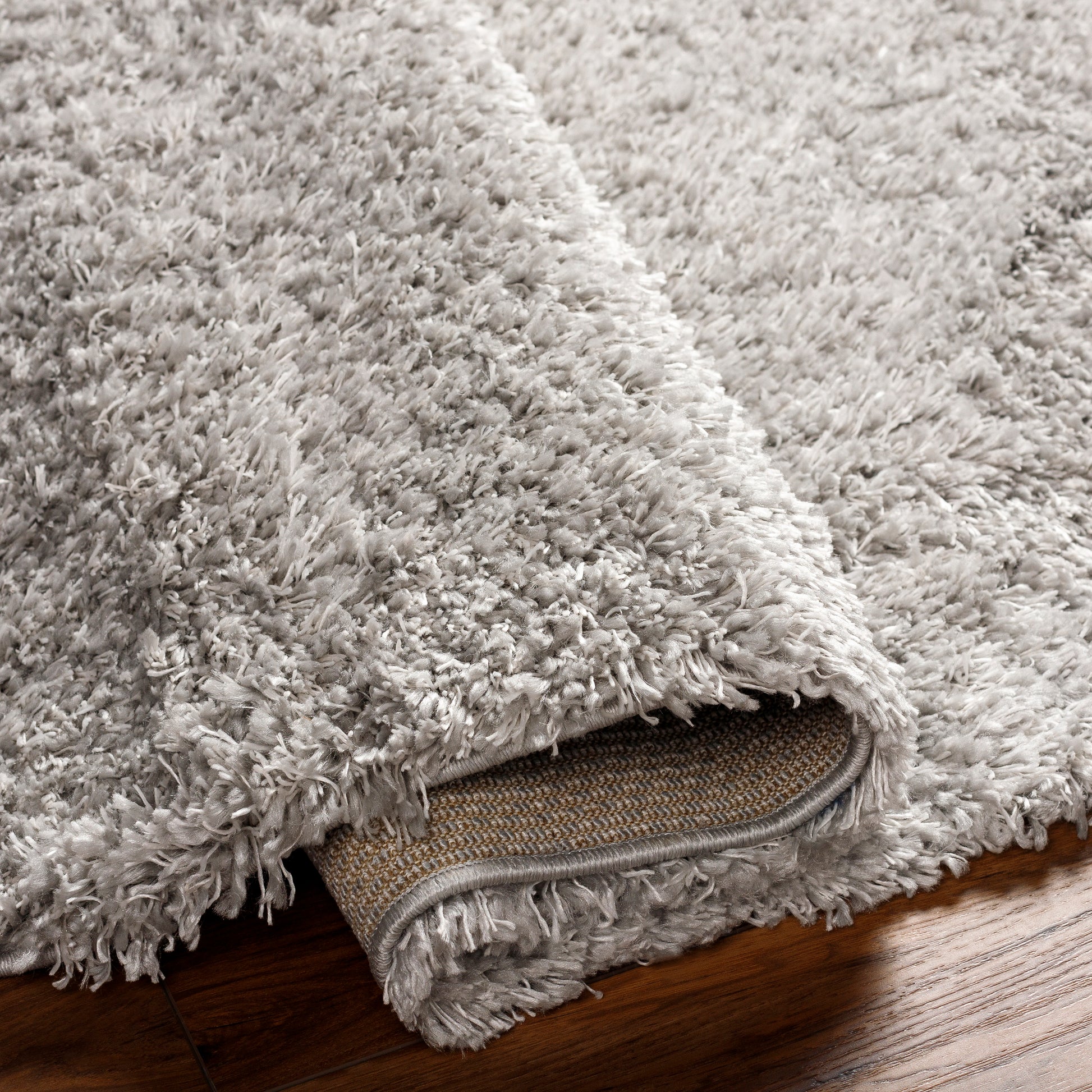 Surya Bogota Shag Btg-2303 Light Grey Area Rug