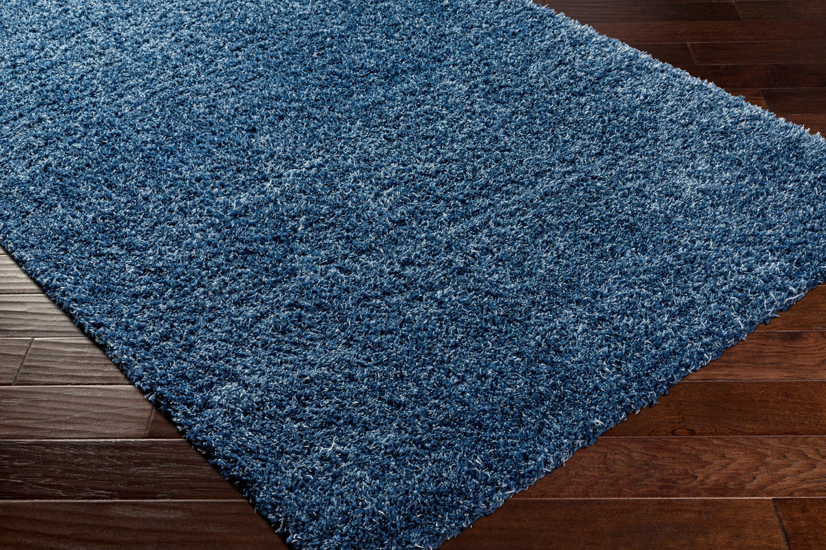 Surya Bogota Shag Btg-2308 Blue Rug.