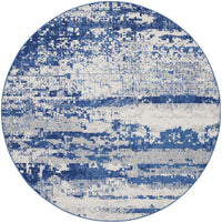 Nourison Whimsicle Whs06 Ivory Navy Area Rug