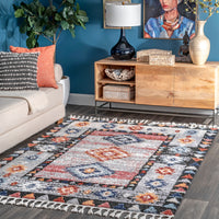 Nuloom Totema Totemic Aztec Nto2169A Multi Area Rug