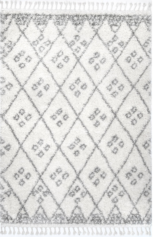 Nuloom Pipilotti Club Harlequin Npi2289A Light Gray Area Rug