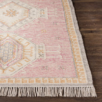 Surya Bursa Bur-2302 Rose, Medium Gray, Tan, Beige Area Rug