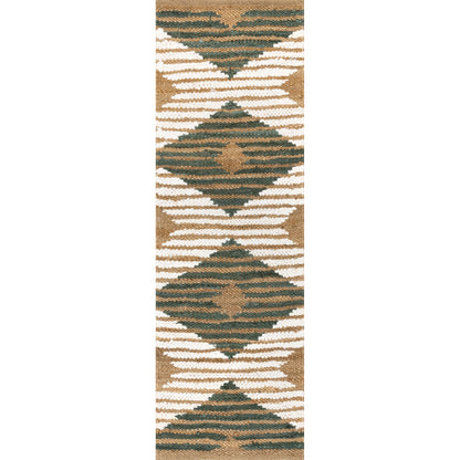 Nuloom Marla Denim And Nma1416B Olive Area Rug