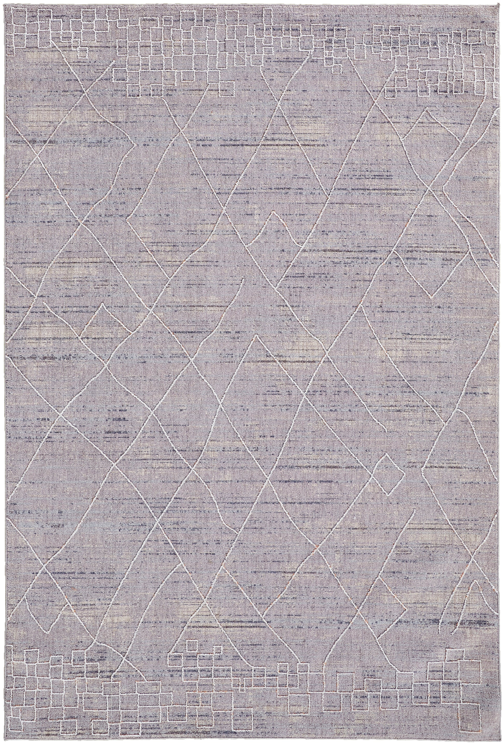 Feizy Francisco 39Fcf Gray Area Rug