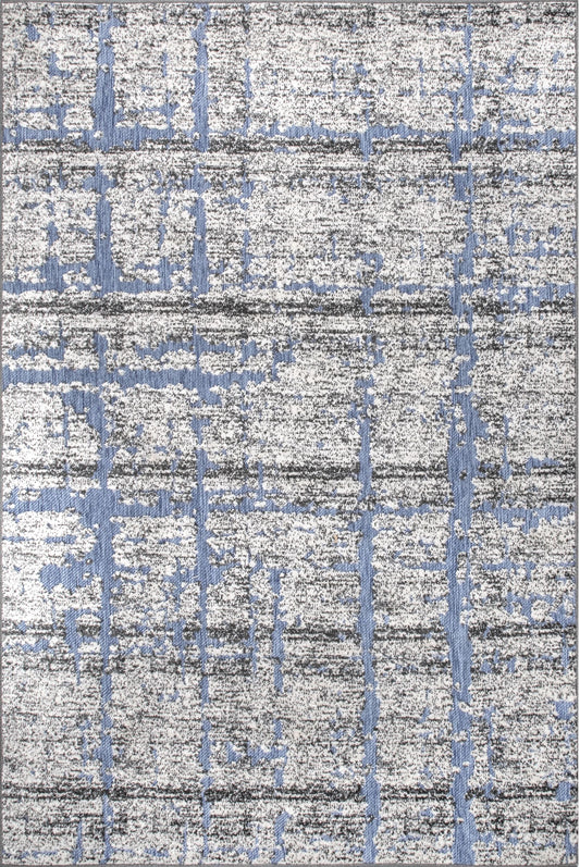 Nuloom Adley Lines Nad1556A Blue Area Rug